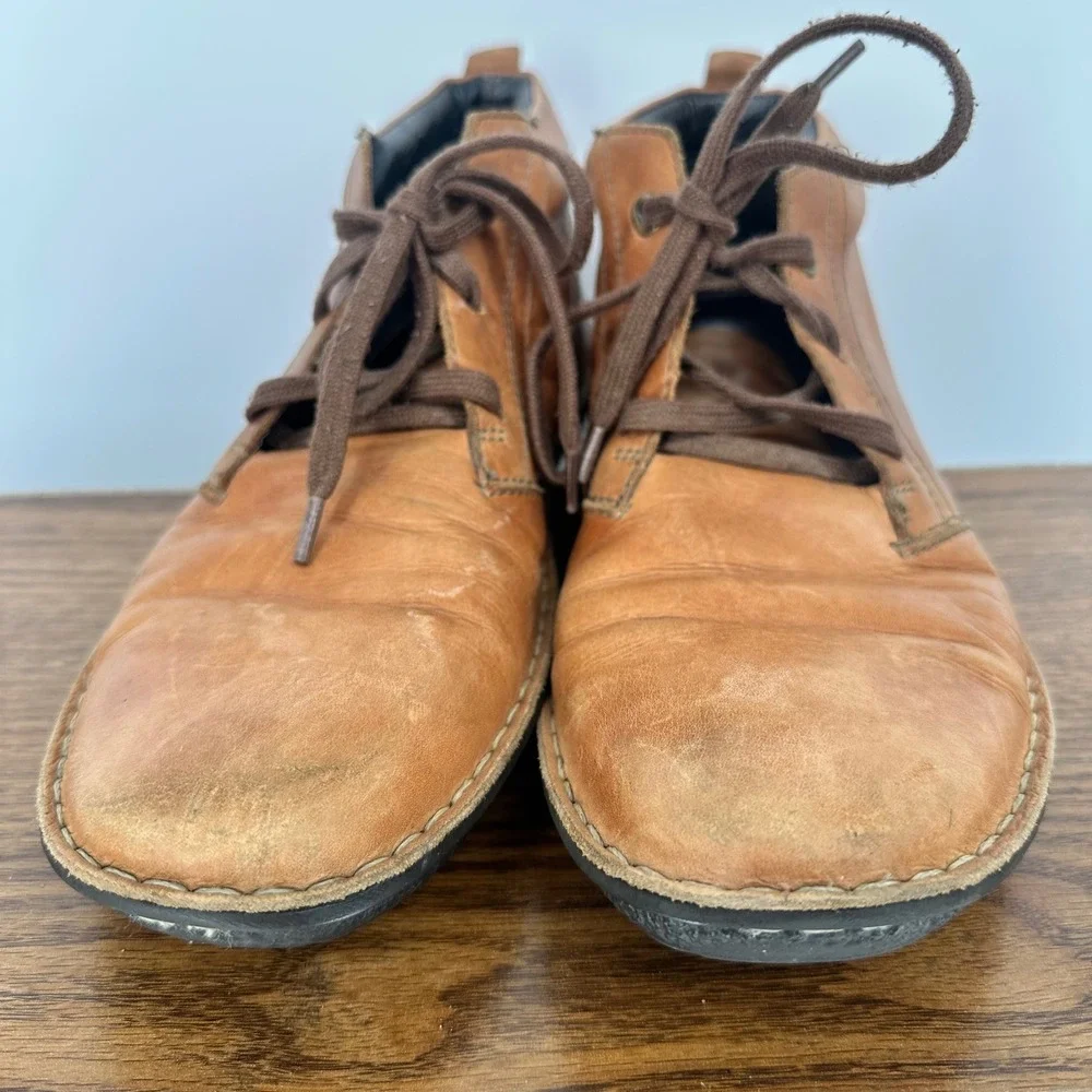 Pikolinos‎ Chile Leather Chukka Boots Tan Brown Spain 43 EU 10 US Gorpcore